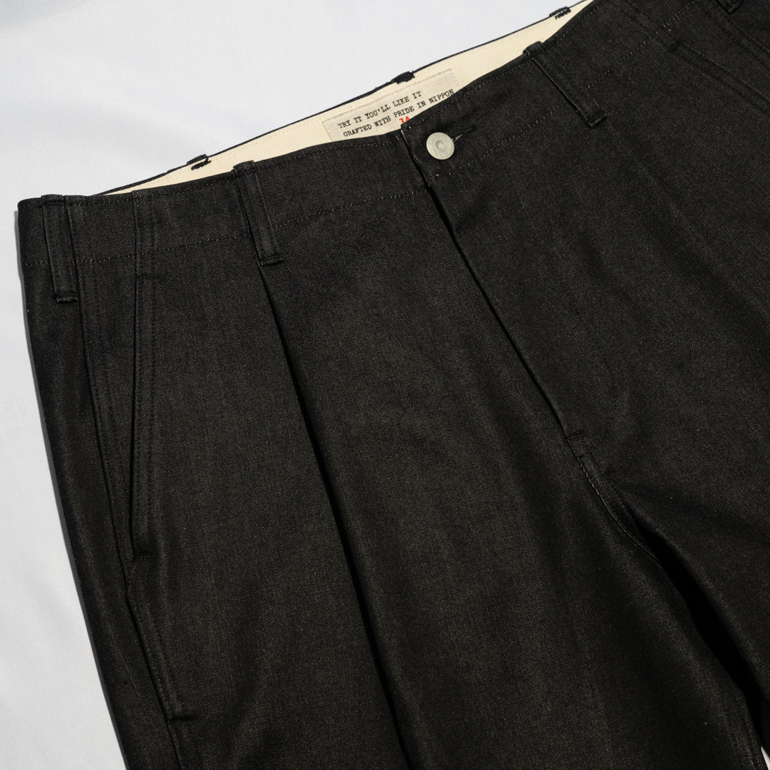 One Tack Trousers West Point Denim black