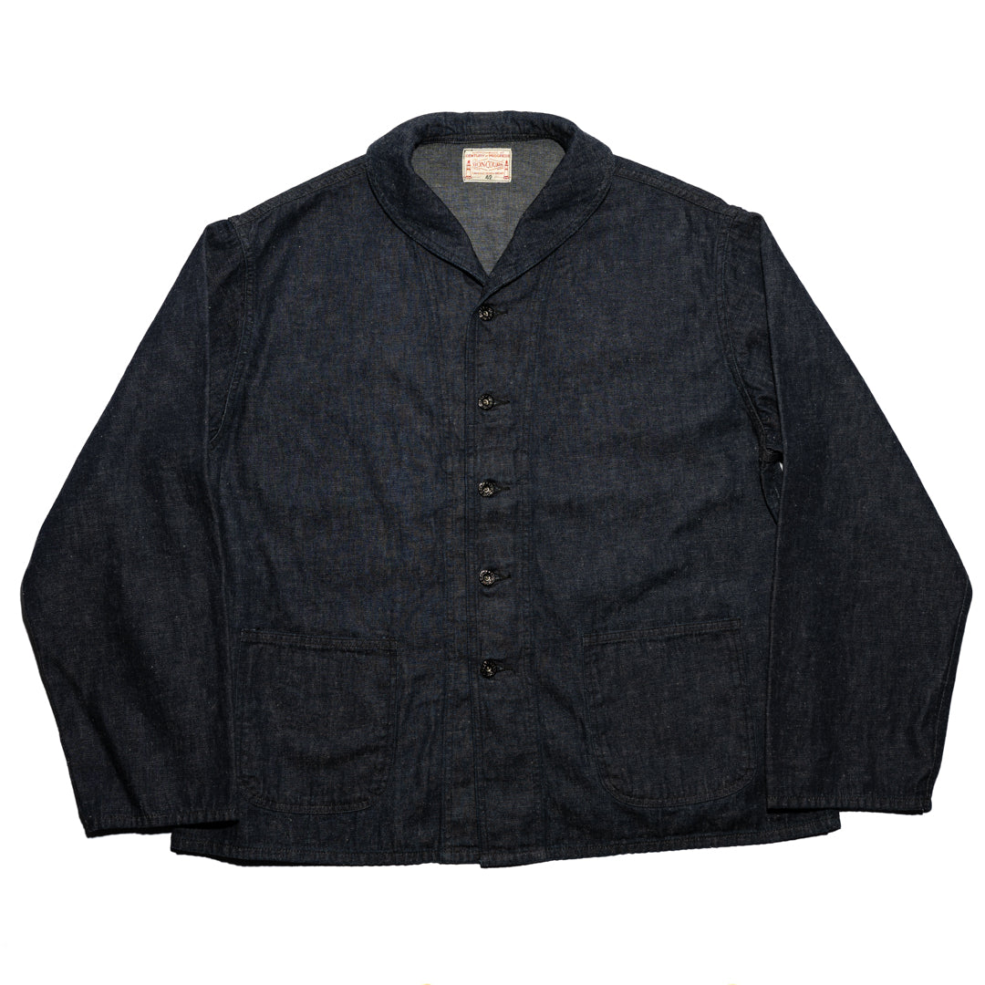 US Navy Shawl Collar Denim indigo