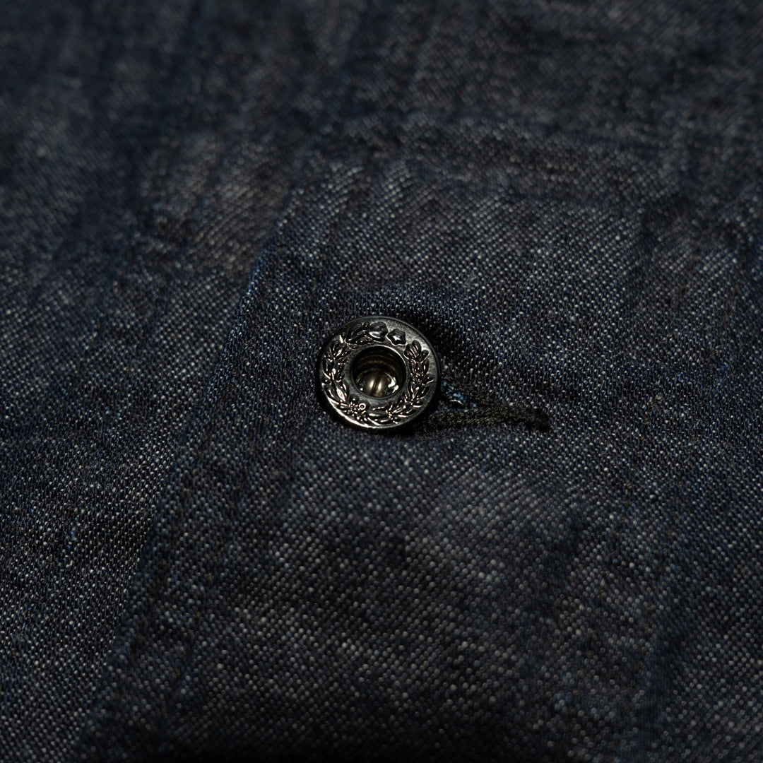 US Navy Shawl Collar Denim indigo