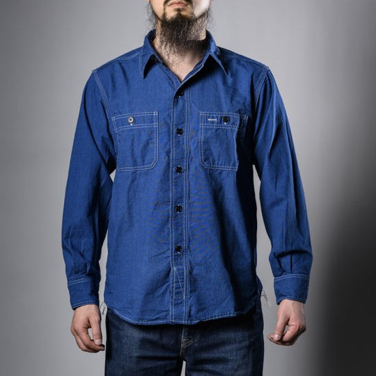 BONCOURA ワークシャツベタシャン (work shirt ベタシャン)