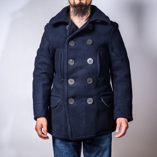P-コート カシミアメルトン ネイビー(Pea Coat Cashmere Melton Navy)