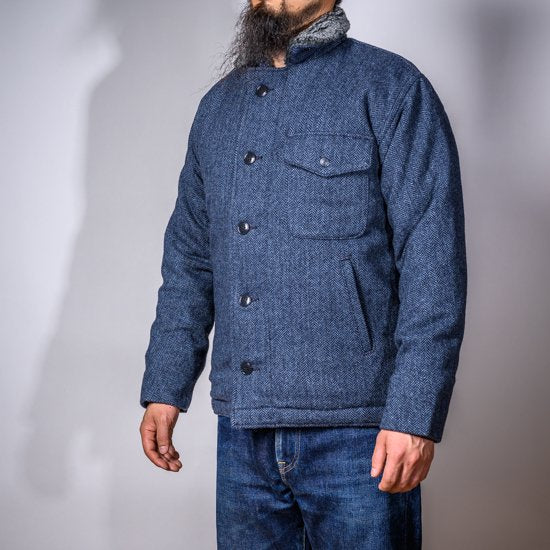 デッキジャケット ブルーツイード(Deck Jacket Blue Tweed)