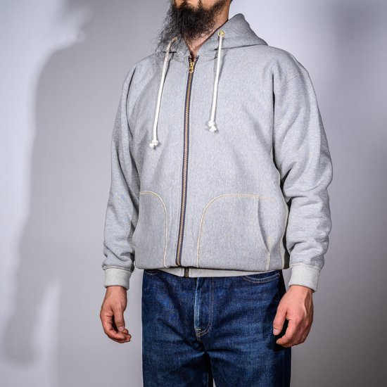 Sweat Capuche Full ZIP Gris Sweat Capuche ZIP Gris