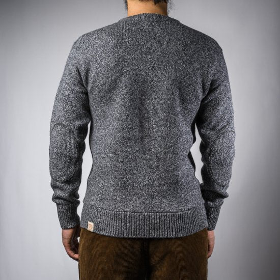 B-sweater gray x navy B-sweater gray x navy
