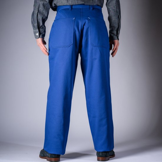 Pantalon de Travail Twill Anglais bleu