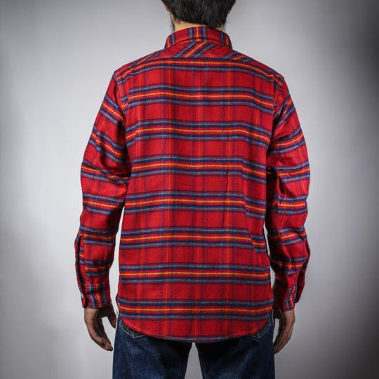 BONCOURA ワークシャツ レッドチェック  Work Shirt Flannel Red Tartan