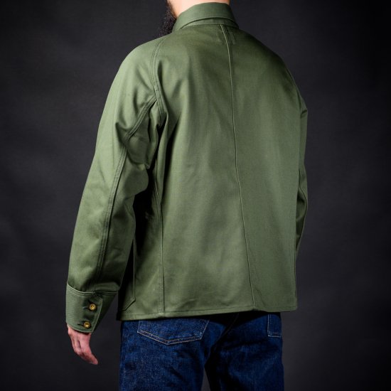 Coverall English Twill Olive