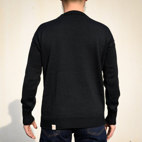 Pull Guernesey Noir