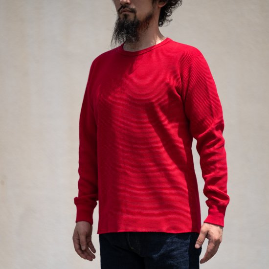 Heavy Weight Thermal Long Sleeves red