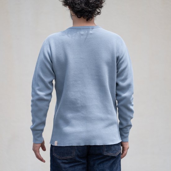 Heavy Weight Thermal Long Sleeves blue gray