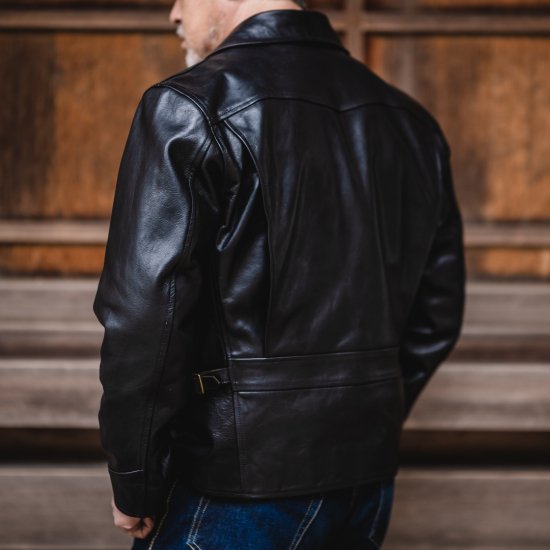 Sasha Leather Jacket Black