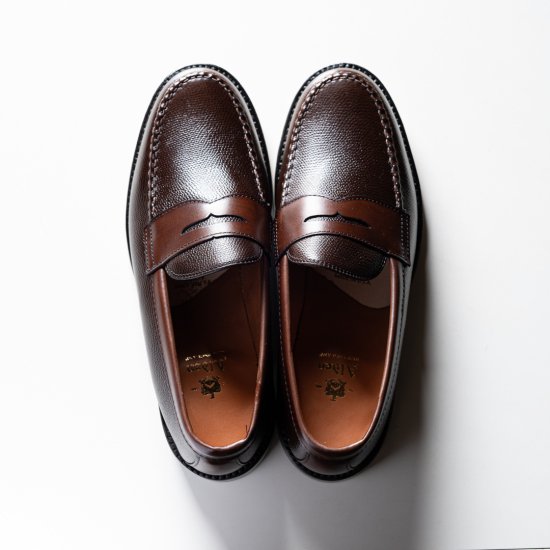 ALDEN Penny Loafer Calf Leather brown(N8204)